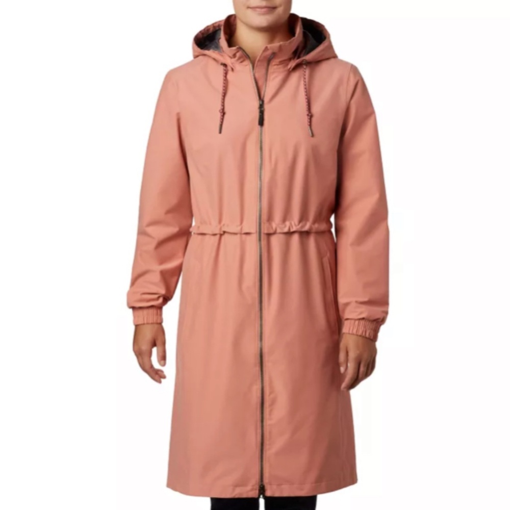 Columbia Waterproof Long Jacket Firwood